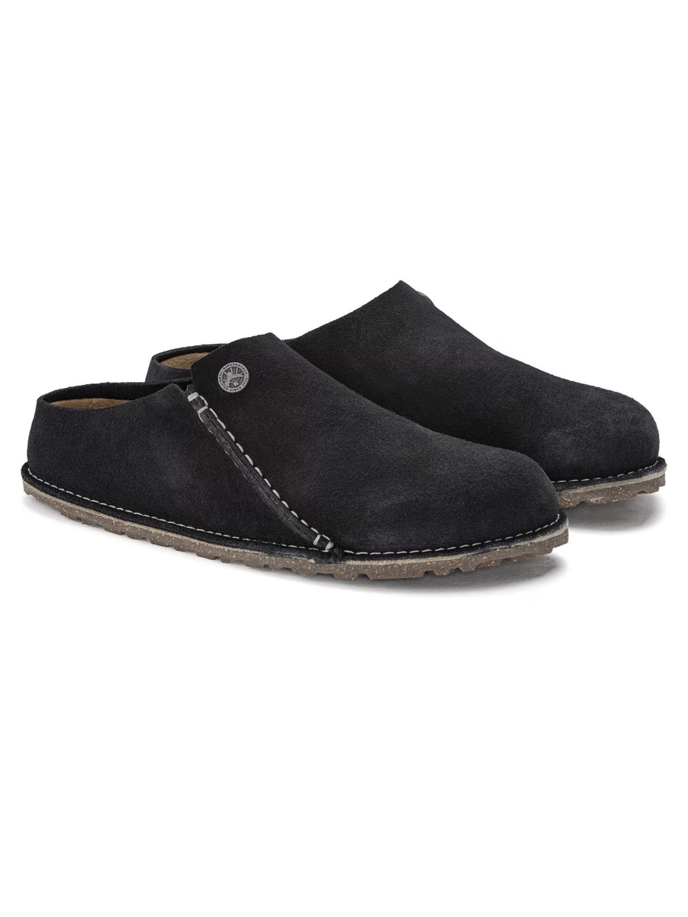 Women’s Birkenstock Zermatt navy blue clogs